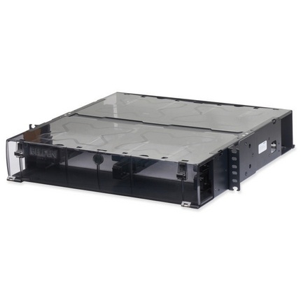 [NET3018] Panel de conexion fiberexpress belden ecx-02u p/ 4 cassettes 2u