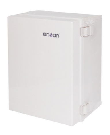 [POS448] Gabinete tipo nema enson ens-pce3040 de polyester 400x300x180mm ip66 / nema4 ideal para instalacion y resguardo de equipos elect