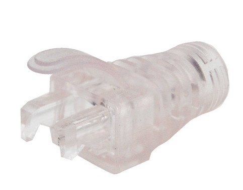 [NET3052] Bota para cable utp enson epro-boot-cl transparente ideal para el terminado y cuidado del rematado, compatible con cat5e/6/6a y 