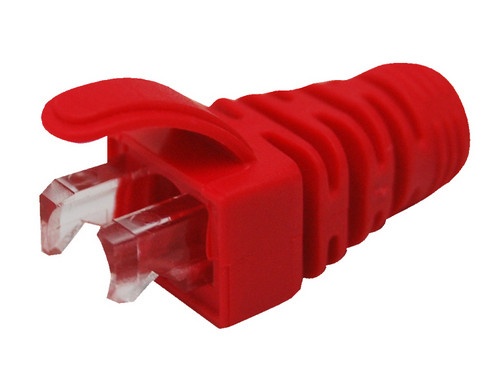 [NET3055] Bota para cable utp enson epro-boot-rd color rojo ideal para el terminado y cuidado del rematado, compatible con cat5e/6/6a y co