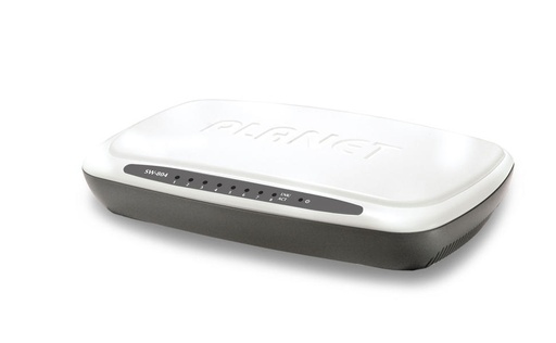 [NET3092] Switch no administrable de 8 puertos / planet sw-804 / 8 puertos rj45 mdi/mdi-x / 1,2 mpps / recinto de plastico / 5v cc / 3w de