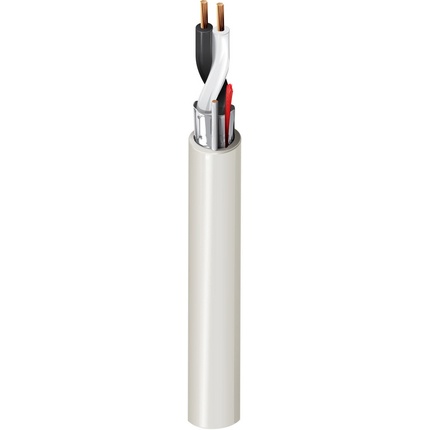 [SEC5110] Cable para seguridad y sonido belden 5500fe 0081000 forro pvc gris cmr riser 2c/22awg 2 conductores calibre 22 awg blindado 100%