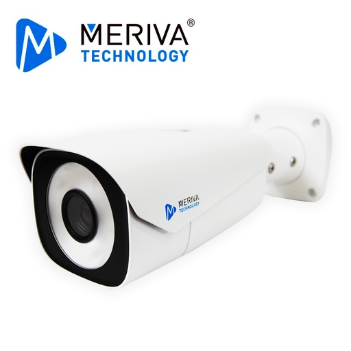 [SEC5120] Cam ip bullet meriva technology mafr-200 / 2mp / h.265 / 7 - 22mm motorizado / 10m led  / slot micro sd / salida bnc / cam hibri