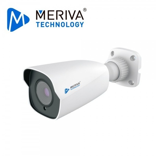 [SEC5125] Cam ip bullet meriva technology mob-e300f / 2mp / h.265 / 3.6mm / 30m ir / slot micro sd / entrada audio / face-detection - cont
