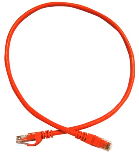 [NET3206] Patchcord utp enson p6006o serie pro 100-ii 100% cobre color naranja 60cm para mejor identificacion de soluciones en racks y gab