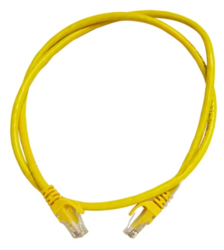 [NET3212] Patchcord utp enson p6009y serie pro 100-ii 100% cobre color amarillo 90cm para mejor identificacion de soluciones en racks y ga