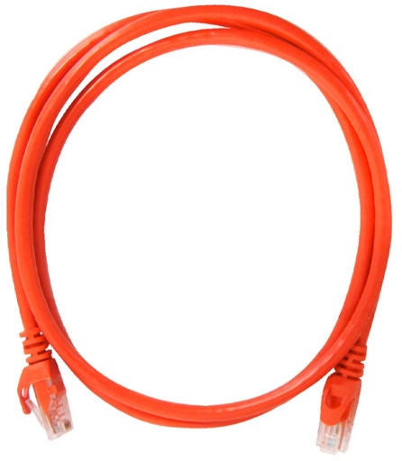 [NET3220] Patchcord utp enson p6012o serie pro 100-ii 100% cobre color naranja 120cm para mejor identificacion de soluciones en racks y ga