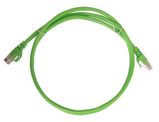 [NET3221] Patchcord utp enson p6012e serie pro 100-ii 100% cobre color verde 120cm para mejor identificacion de soluciones en racks y gabi
