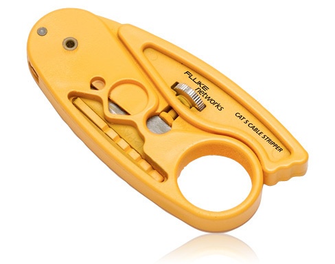 [NET3253] Cortador y desforrador para cables fluke networks 11230002 ideal para cables redondos utp / stp ajustable 