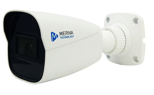 [SEC5201] Cam hd bullet meriva technology msc-8201 ahd / tvi / cvi / 8mp-4k/ 3.6mm / 20m ir / coc / metálica / ip66 / 12vcd