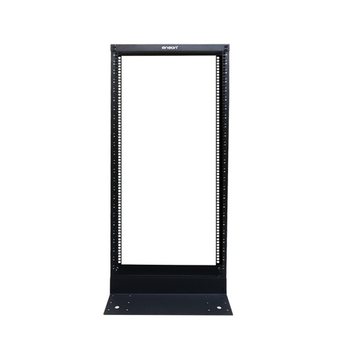 [NET3287] Rack vertical enson ens-rack248 de 25ur dos postes empotrable ideal para montaje de equiposd e red y cableado estructurado, comp