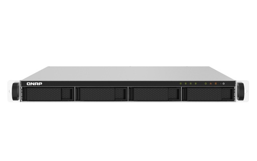 [COM32060] Qnap 1u 4-bay arm-based 2.5g &10g nas, quad core 1.7ghz, 2gb ddr3 ram, 2 x 10gbe sfp+, 2 x gbe, redundant power supply