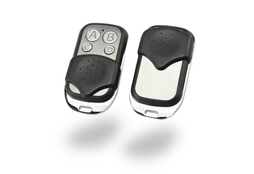 [ELE34269] Control remoto rf sonoff remote 433 4 botones tapa deslizable bateria 27a frecuencia 433.92 mhz codigo fijo