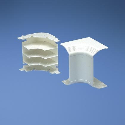 [NET3693] Esquinero interior, para uso con canaleta t70, material pvc rígido, color blanco mate