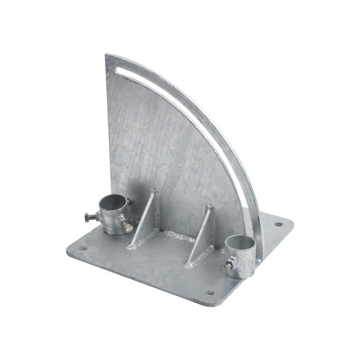 [SEC5529] Base para mástil con ajuste de ángulo. diámetros de mastil: 1" a 1-3/4" 