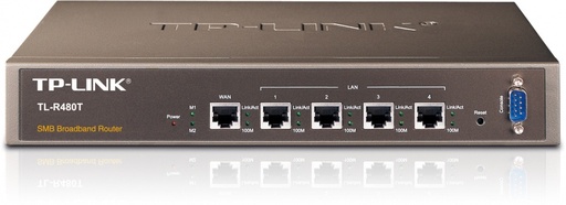 [SEC5583] Router balanceador de carga multi-wan, 1 puerto lan 10/100 mbps, 1 puerto wan 10/100 mbps, 3 puertos auto configurables lan/wan,