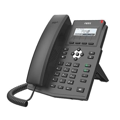 [SEC5646] Teléfono ip empresarial para 2 lineas sip con pantalla lcd, códec opus, conferencia de 3 vías, poe.