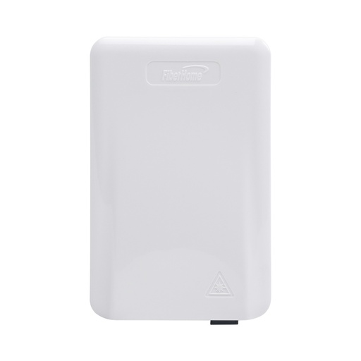 [WIR1316] Caja terminal de fibra óptica (roseta) con 2 acopladores sc/apc, blanca