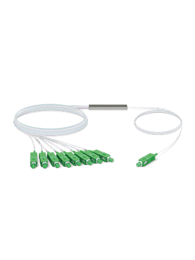 [SEC5960] Ufiber splitter (divisor óptico) plc 1 x 8, con conectores sc/apc