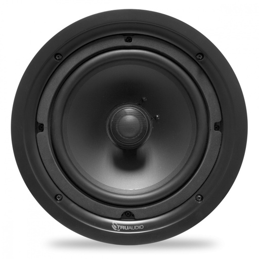 [SEC6130] Bocina de Techo TruAudio PP8 Alámbrico 120W RMS Incluye Soporte Rígido para Techos Suspendidos