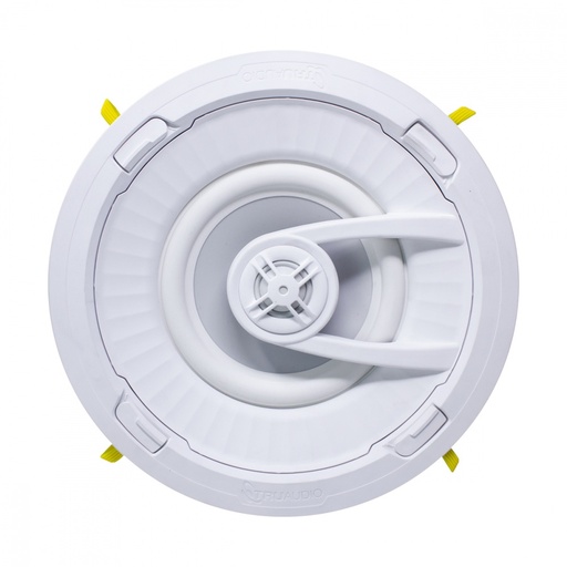 [SEC6162] Ghost series altavoz de 7 " de techo, diseño trugrip, instalacion sin herramientas, woofer de polipropileno blanco con quick con