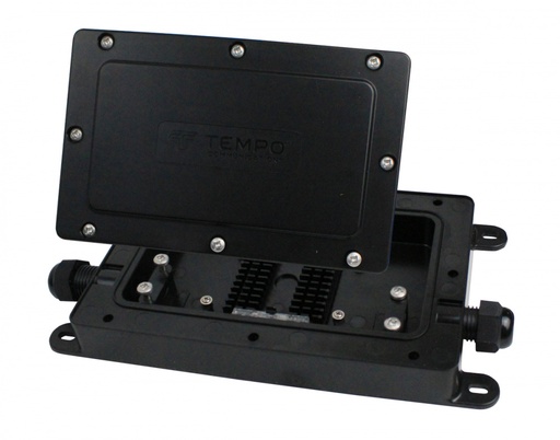 [WIR1361] Cierre de empalme interior/exterior para 12 fusiones, ip68, 2 puertos en línea