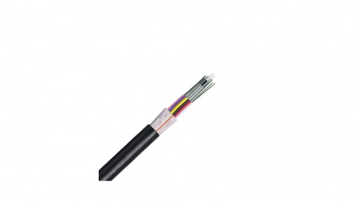[WIR1376] Cable de fibra óptica de 24 hilos, osp (planta externa), no armada (dieléctrica), 250um, monomodo os2, precio por metro