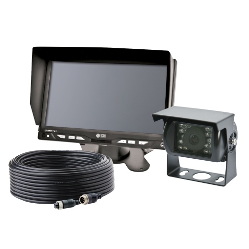 [AUD70524] Kit De Vigilancia Ecco K7000B De 1 Cámara Y 1 Monitor Para Montacargas