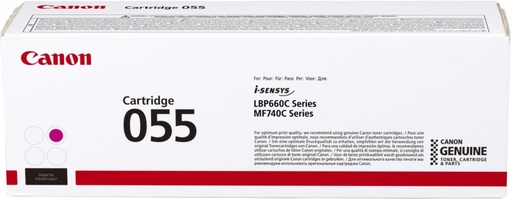 [PRI3506] Cartridge 055 magenta yields 2,100 pages