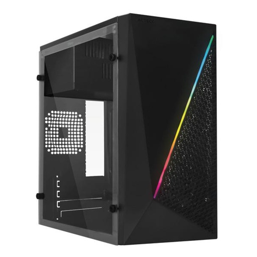 [CAB27436] Gabinete Acteck Kioto GC460 RGB Micro ATX Fuente de 500W Color Negro