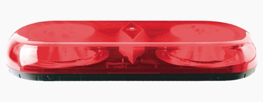 [AUD70617] Mini barra de luces serie x606, con 18 led, color rojo, montaje permanente 