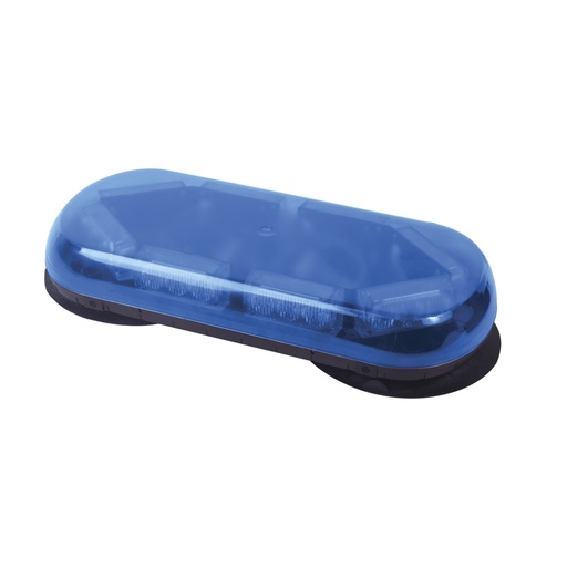 [AUD70636] Mini barra de luces con 24 led, color azul y montaje de succión e imán