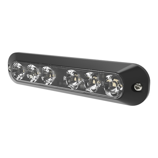 [AUD70644] Luz auxiliar serie x3705, 6 leds ultra brillantes, color rojo / azul