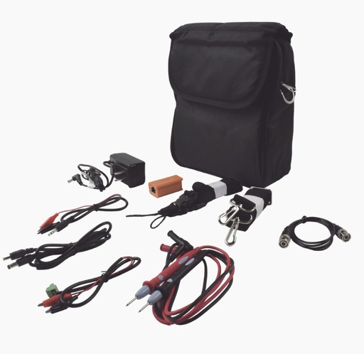 [SEC6635] Kit de accesorios para probadores de vídeo epmontvi incluye: maleta, probador de cable, cables de conexion.
