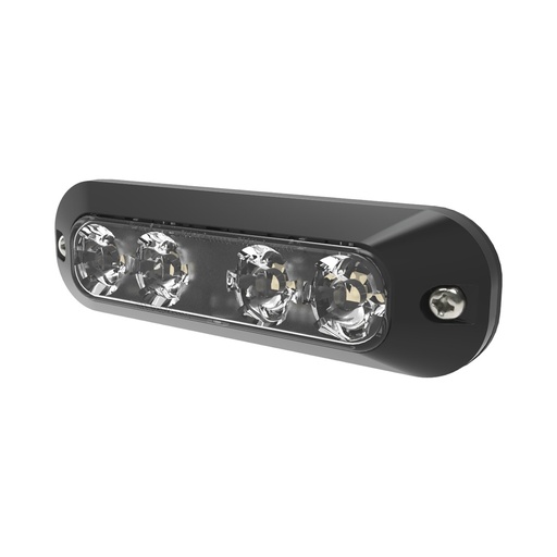 [AUD70683] Luz perimetral, 4 leds ultra brillantes, color rojo / azul