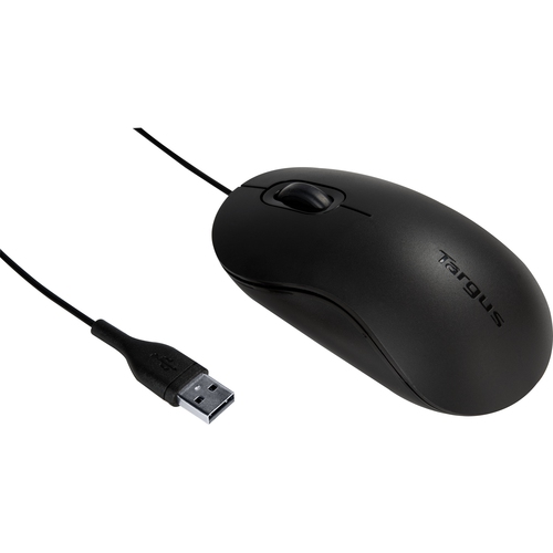 [KNM180876] Mouse optico usb 5ft diseño ergonomico y ambidiestro