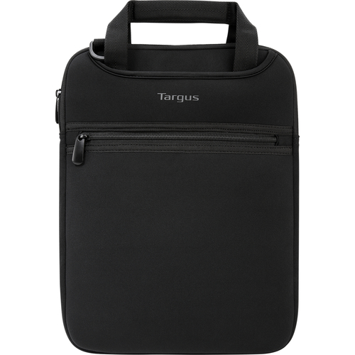 [OFF409] Maletin funda vertical 12in black slipcase w/hideaway handles n