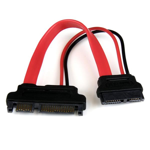 [ACC699260] Cable 15cm adaptador slim line sata a sata con corriente  .