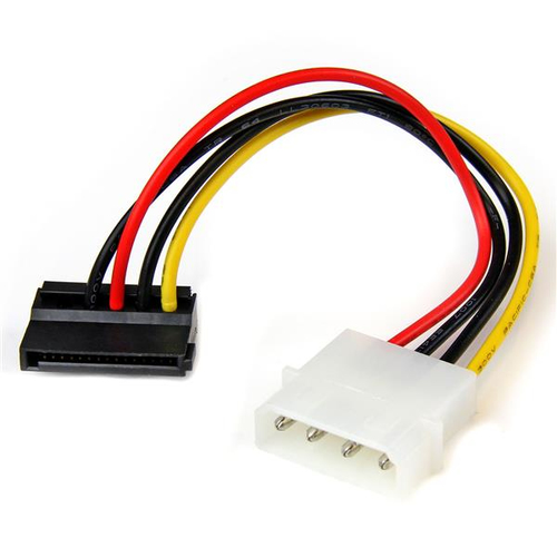 [WIR1450] Cable adaptador corriente lp4 molex a sata angulo izquierdo