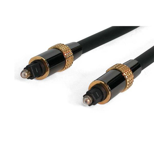 [WIR1469] Cable 6m toslink optico audio digital spdif premium negro  .