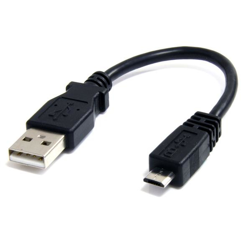 [WIR1474] Cable 15cm adaptador cargador microusb b macho a usb a macho .