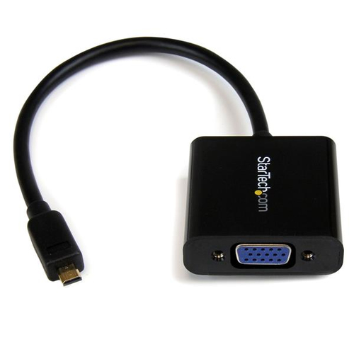 [WIR1484] Adaptador convertidor video micro hdmi a vga 1920x1200 1080p.