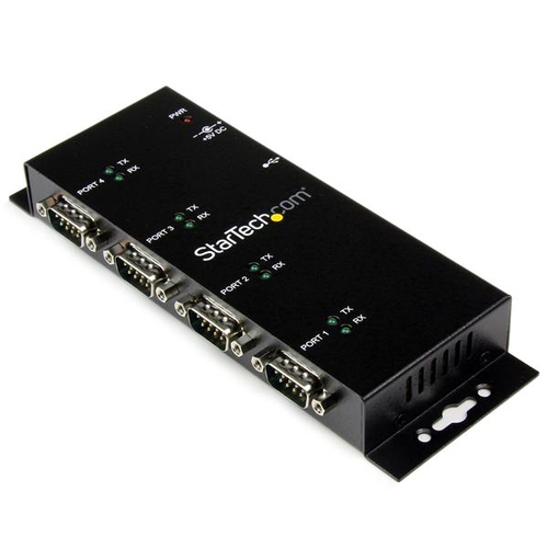 [ACC699265] Hub concentrador usb a serial rs232 db9 de 4 puertos de riel din