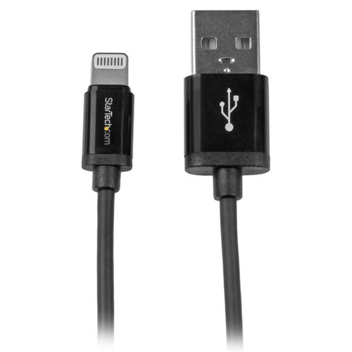[WIR1501] Cable 1m lightning apple ipod ipad iphone 5 a usb 2.0 negro