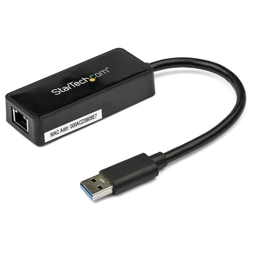 [NET4381] Tarjeta ethernet 1 puerto rj45 externa usb 3.0 con usb negro