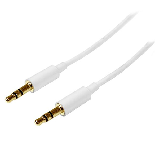 [WIR1518] Cable 1m audio estereo 3.5mm minijack plug macho macho  .