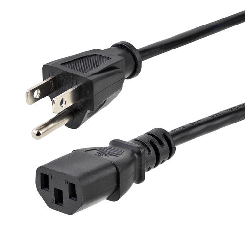 [WIR1547] StarTech.com Cable de Poder NEMA 5-15P Macho - C13 Hembra, 3 Metros