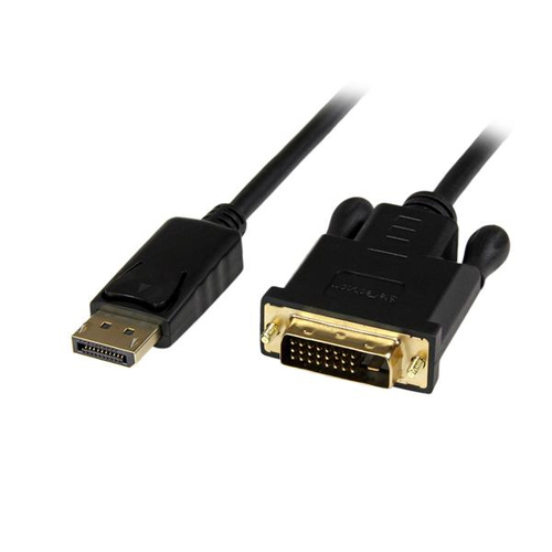 [WIR1549] Cable 91cm adaptador de video displayport dp a dvi-d activo .