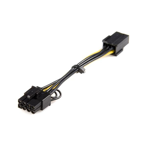 [WIR1566] Cable adaptador de corriente pci express 6 pines a 8 pines .