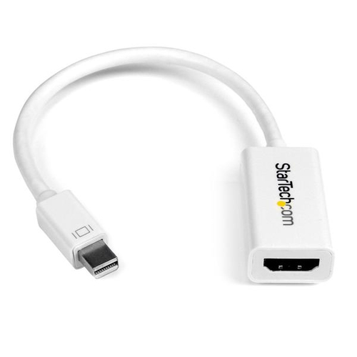 [WIR1571] Convertidor minidisplayport hdmi activo dp 4k 30hz blanco .
